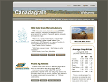 Tablet Screenshot of canadagrain.com